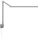 Z-Bar Gen 4 Wall Mount Desk Lamp Wall Light in Silver